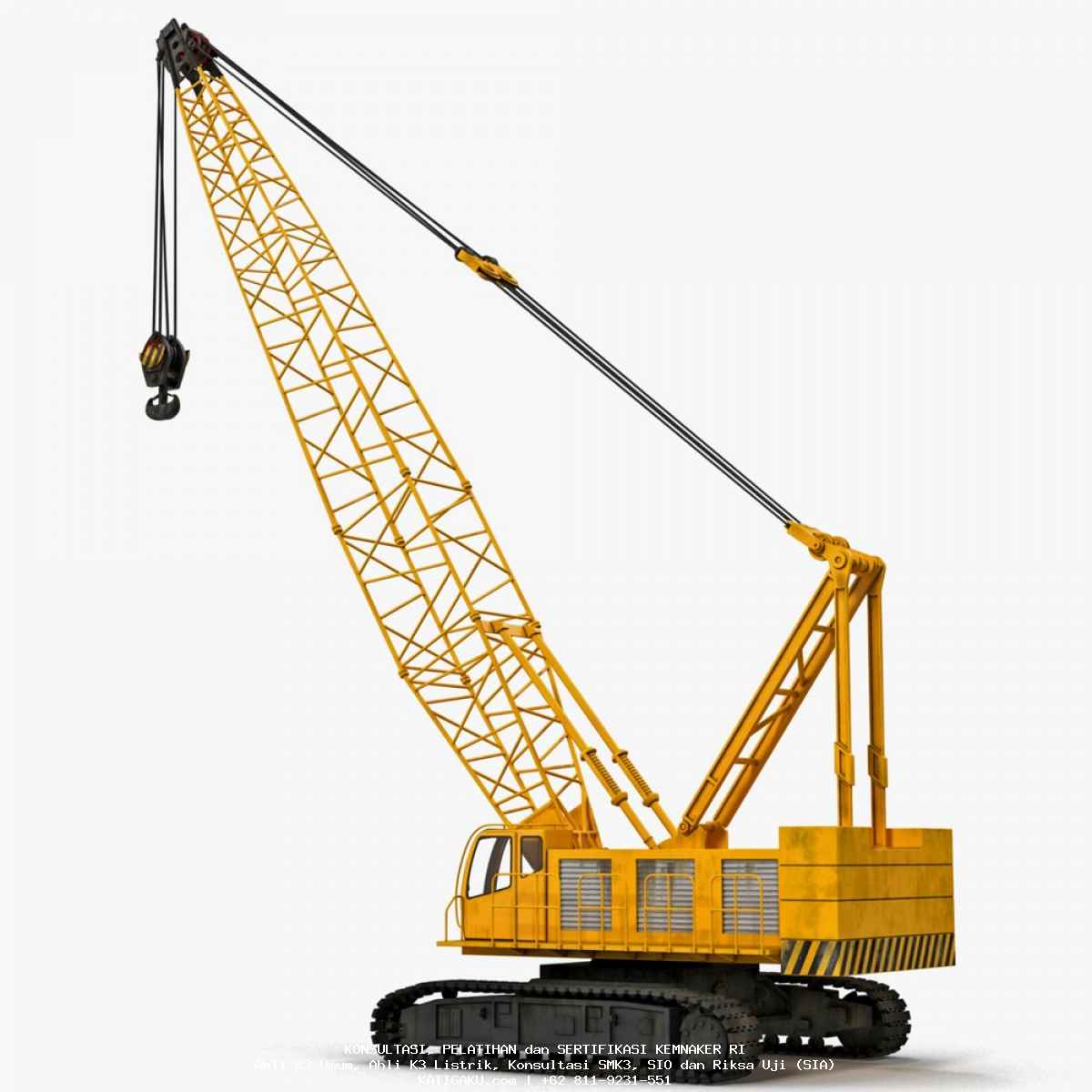 Apakah Crawler crane harus memiliki SILO atau SIA? 