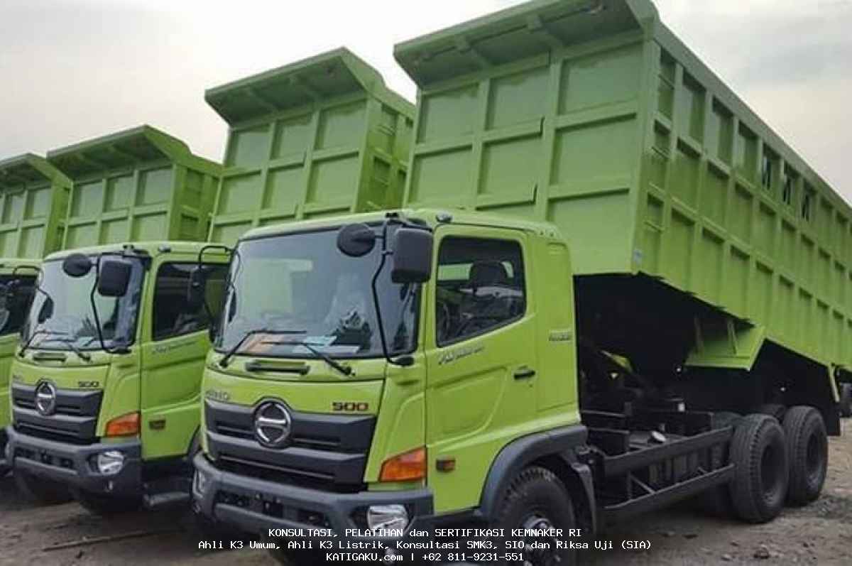 Mengenal Surat Izin Alat (SIA) Dump Truck