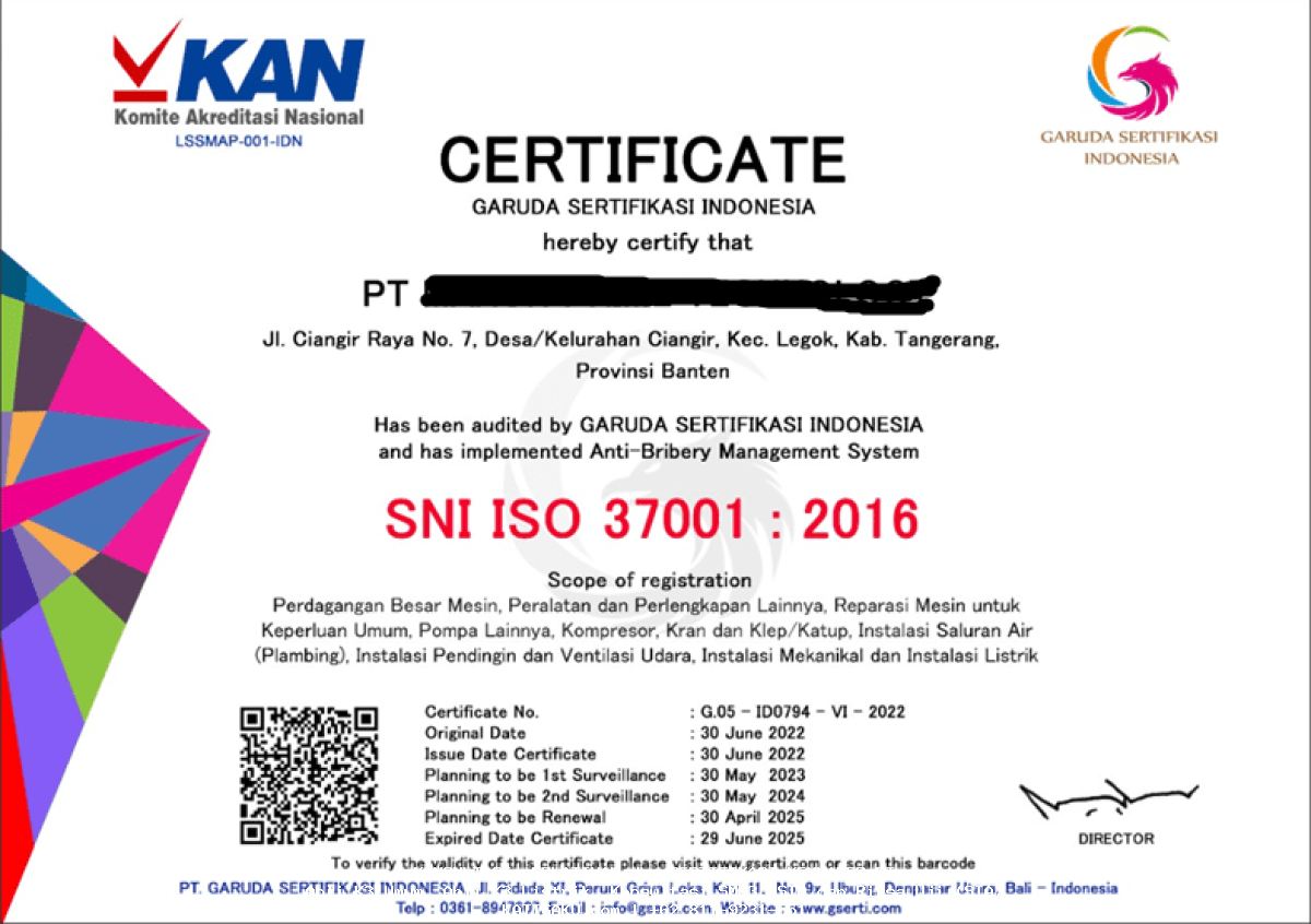  Pentingnya Panduan ISO 37001 di Industri Kimia - Panduan Lengkap  Pentingnya Panduan ISO 37001 di Industri Kimia - Panduan Lengkap