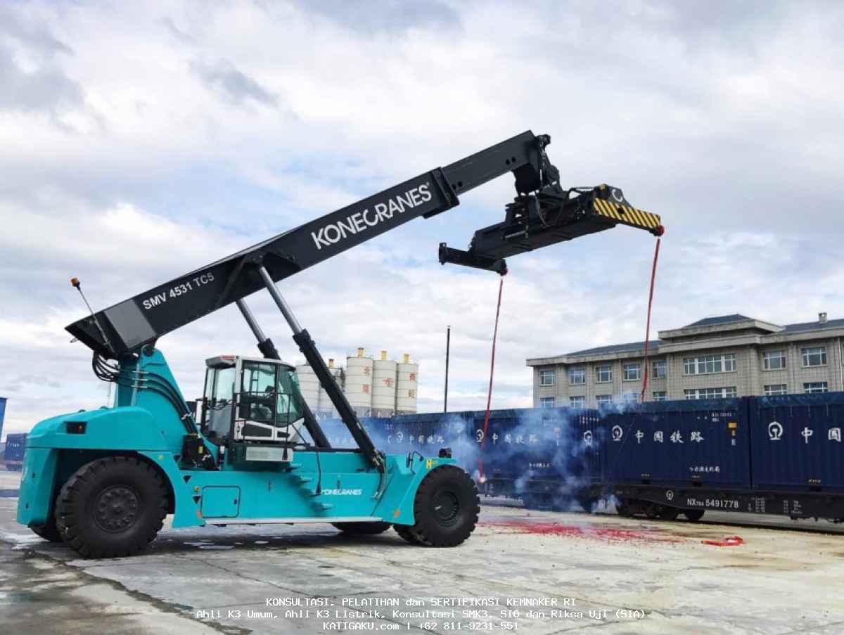 Reach Stacker:Surat Izin Alat (SIA) atau Surat Izin Layak Operasi (SILO)