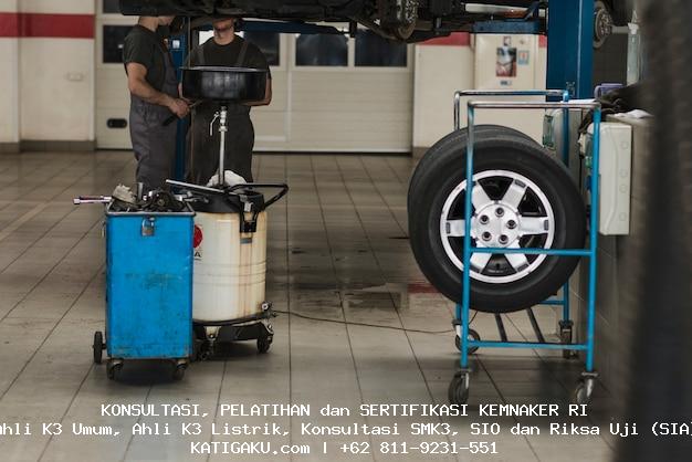 Riksa Uji Rubber Tire Gantry Crane untuk Mendapatkan SIA/SILO/Suket K3 Alat dari Disnaker 