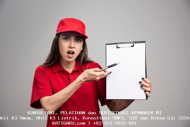 SIO Surat Ijin Operator Alat Angkat Excavator 